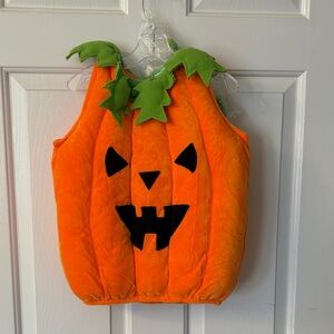Kids Pumpkin Costume - Orange and Green